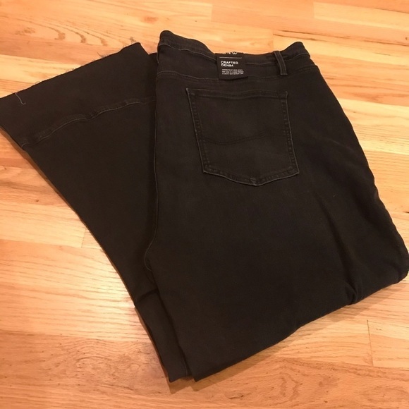 Sanctuary denim connector kick crop jeans 24W black - Picture 3 of 12
